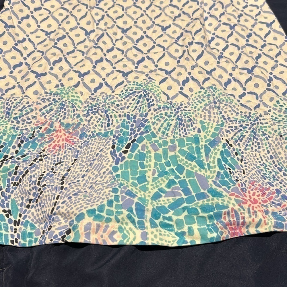 NWT Lilly Pulitzer Kristen Tank Top in Sea La Vie - Picture 2 of 5